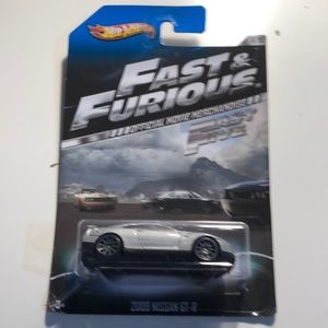 Fast and furious hot wheels 2009 Nissan GTR